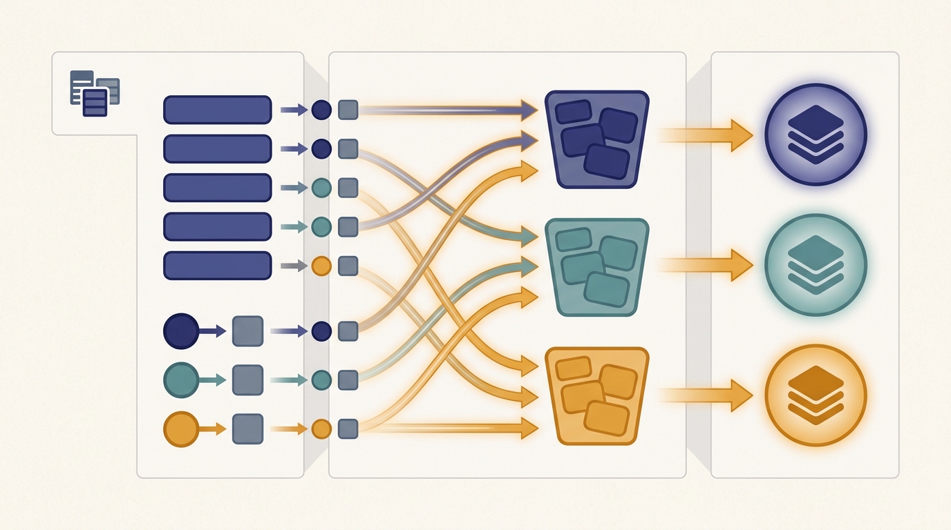 Mental model: The MapReduce Shuffle